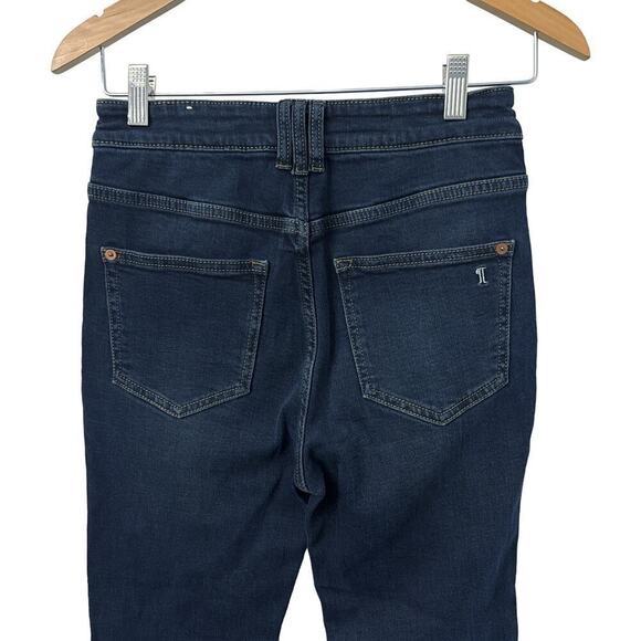 Anthropologie Pilcro Jeans Size 26 Blue The Icon Flare Leg‎ High Rise Boho - Picture 7 of 13